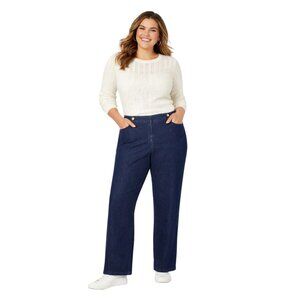 Liz Claiborne Stretch Mid Rise Jeans Size 16